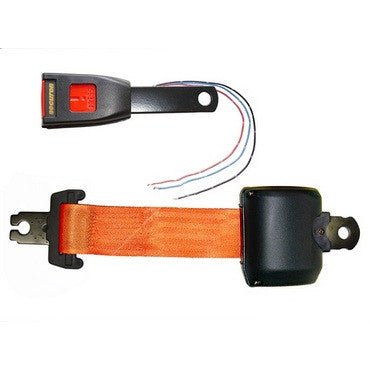1150mm long orange 2 point lap belt with electrical connectionAccessorySBLT - 100AVSSRH Lighting