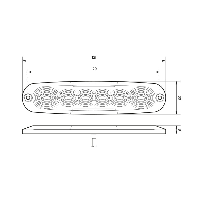 12 Series Compact Combination LampLED Rear Light12ARMLED AutolampsSRH Lighting