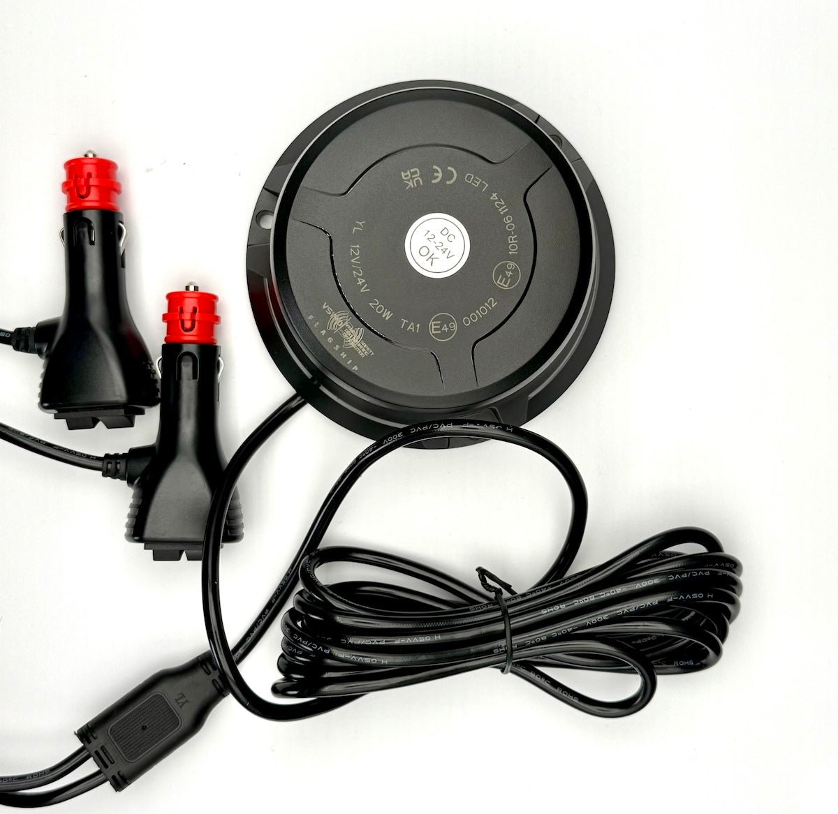 233 Series dual colour (amber/green) beacon "Flagship" BrandLED Beacon233 - M - AGVSWDSRH Lighting