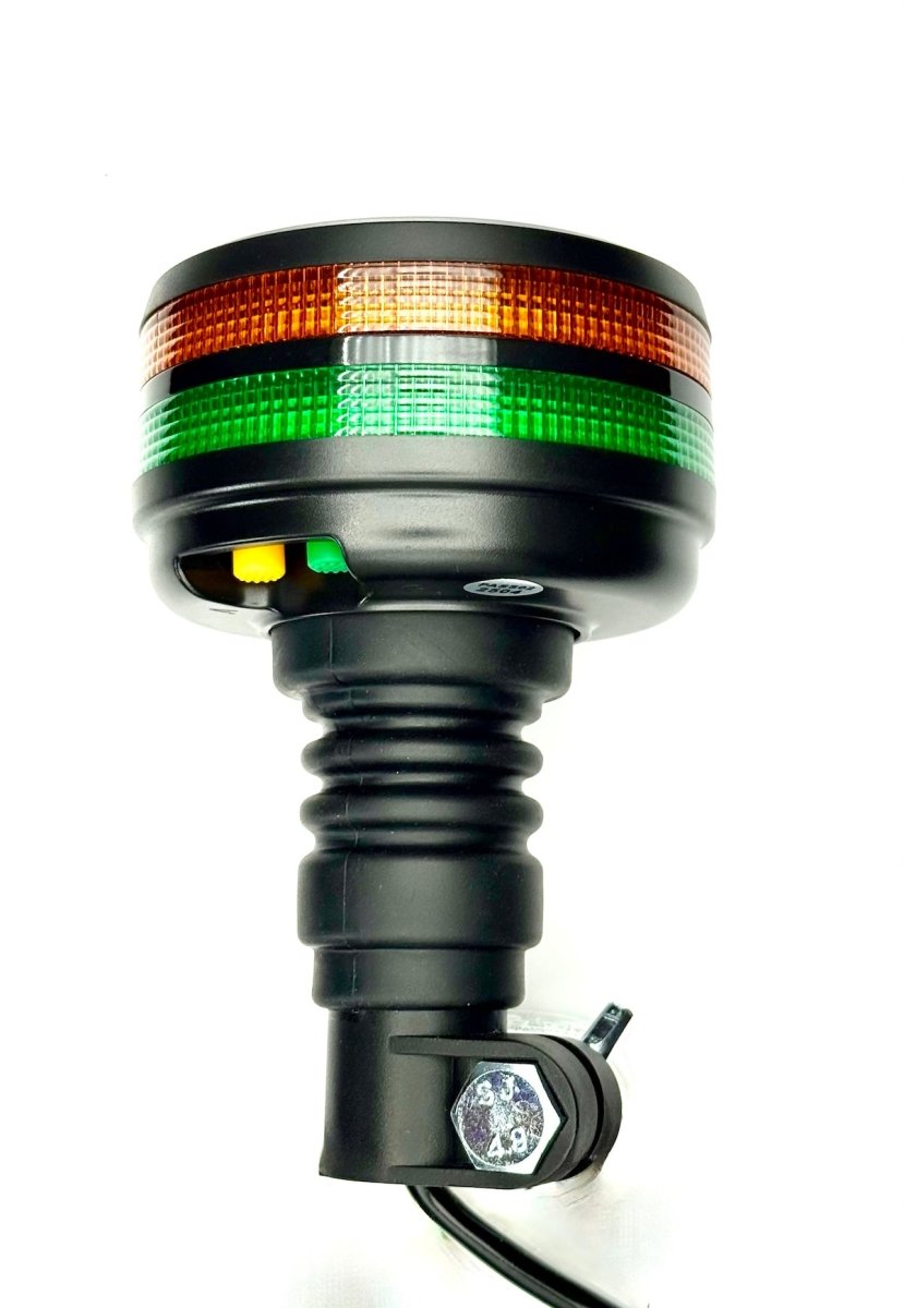 233 Series dual colour (amber/green) beacon "Flagship" BrandLED Beacon233 - FG - AGVSWDSRH Lighting