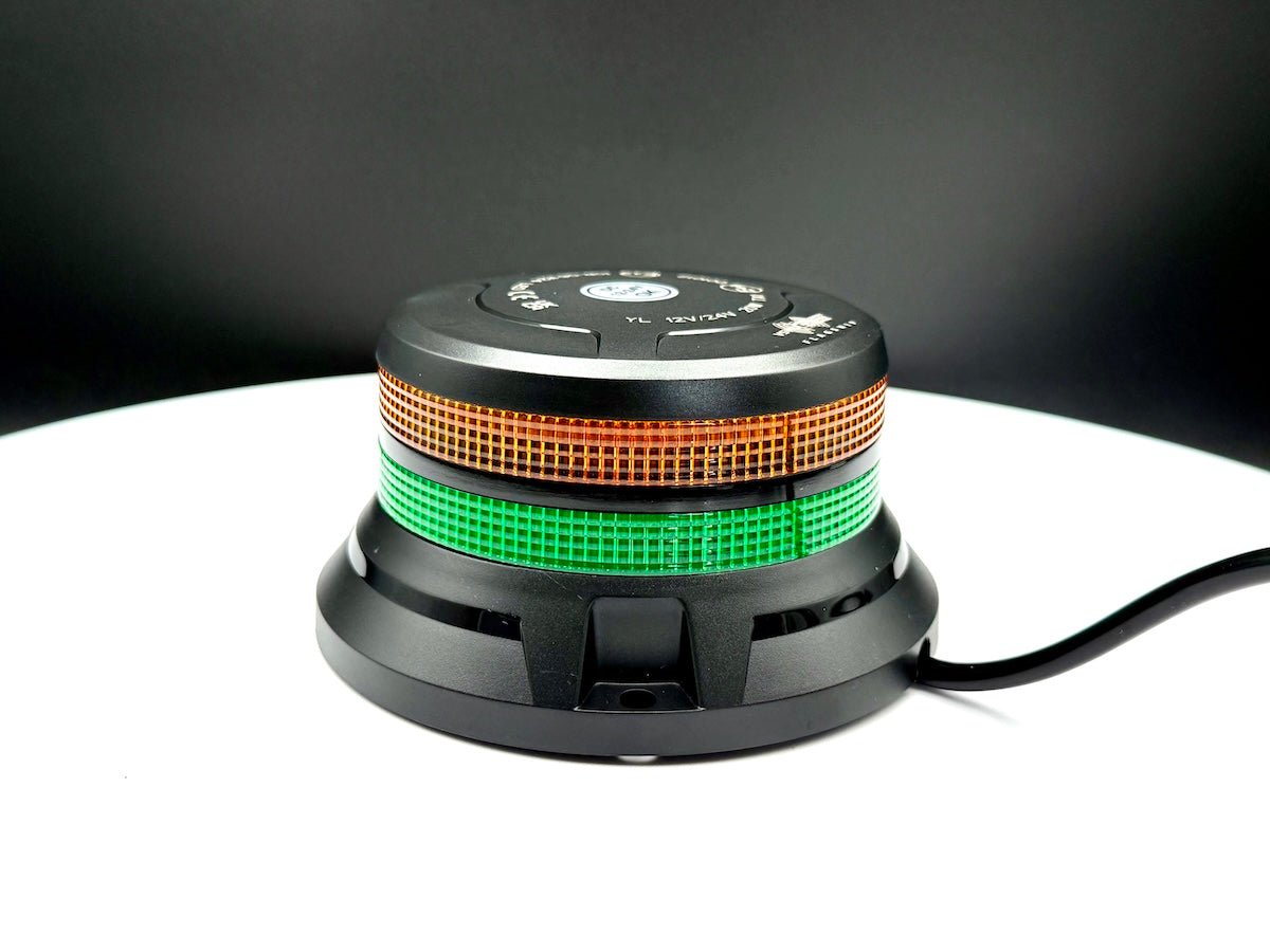 233 Series dual colour (amber/green) beacon "Flagship" BrandLED Beacon233 - M - AGVSWDSRH Lighting