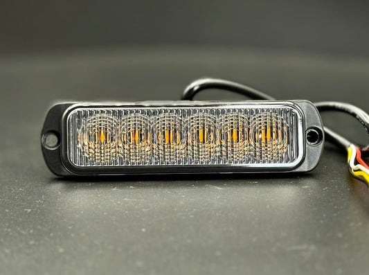 6H711 - AS 6 - way LED warning light Smoked LensLED warning lightVSWD - 6H711 - ASVSWDSRH Lighting