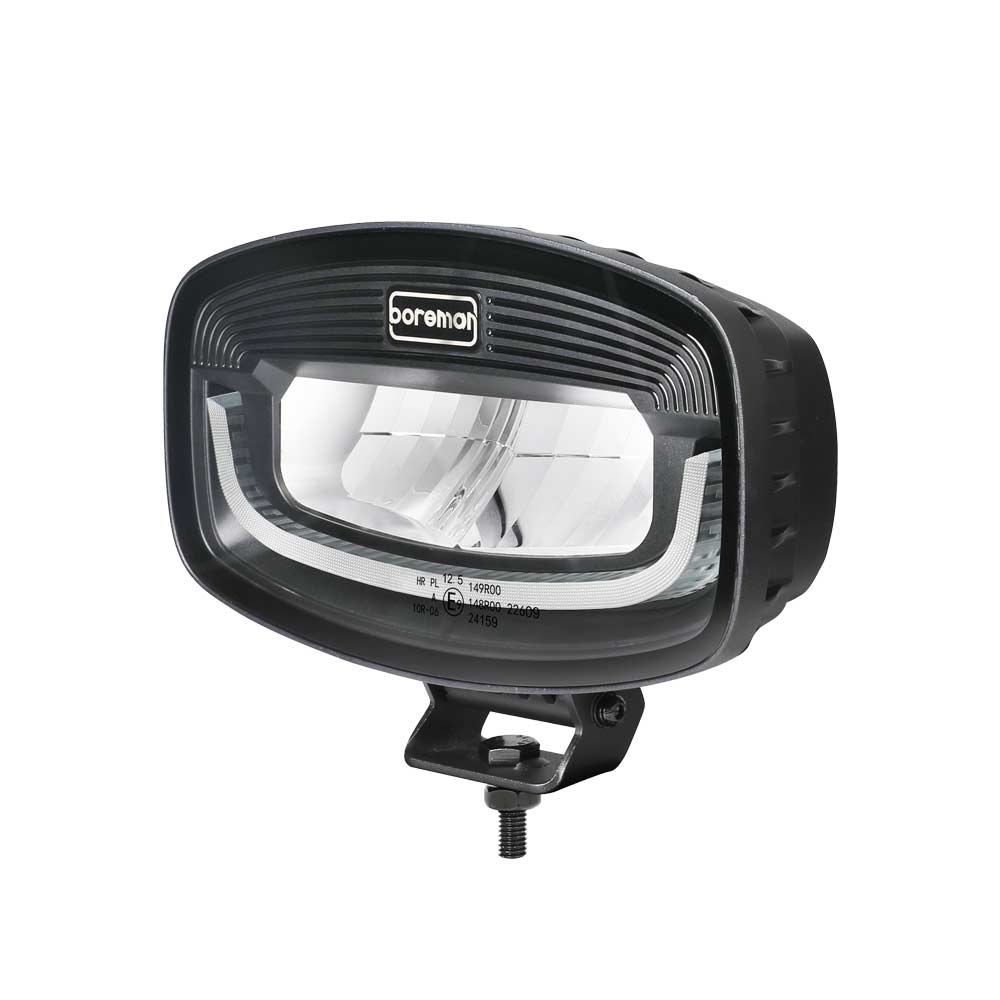 Boreman PHANTOM V2 Smoked High Power LED Spot Lamp Dynamic Amber&Clear PositionDriving Light1001 - 2670BoremanSRH Lighting