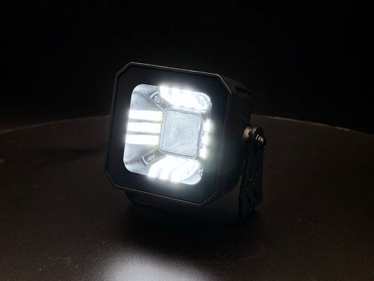 CUBE with amber white position part of the VERTEX seriesWork light with position2033WSRH LightingSRH Lighting