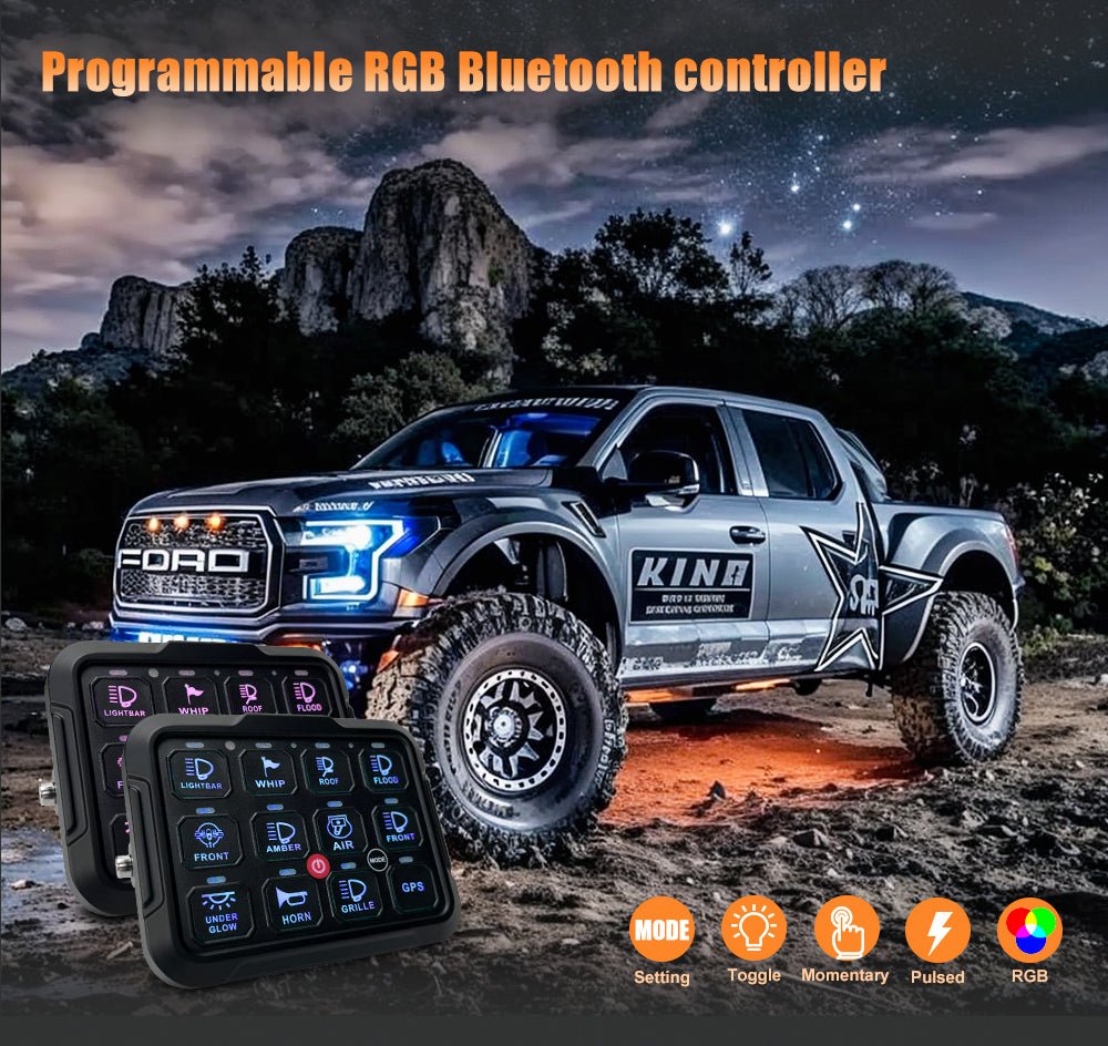 Digital / Programmable Switch Panel ControllerAccessorySW12BTSRH LightingSRH Lighting