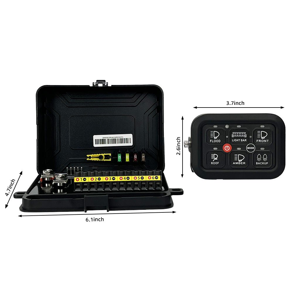 Digital / Programmable Switch Panel ControllerAccessorySW12BTSRH LightingSRH Lighting