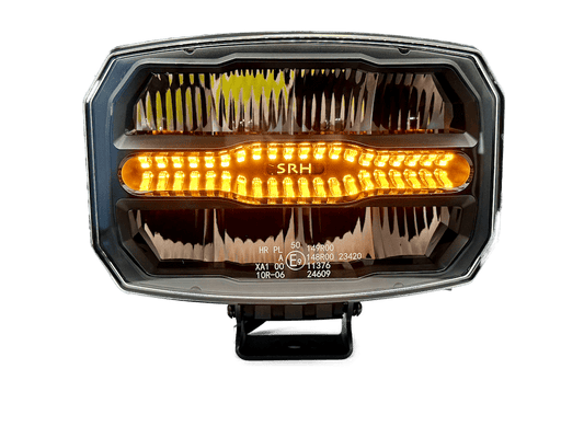 FIRESTORM driving light with dual colour side light, R65 hazard and Dynamic start - upDriving Light2049WSRH LightingSRH Lighting