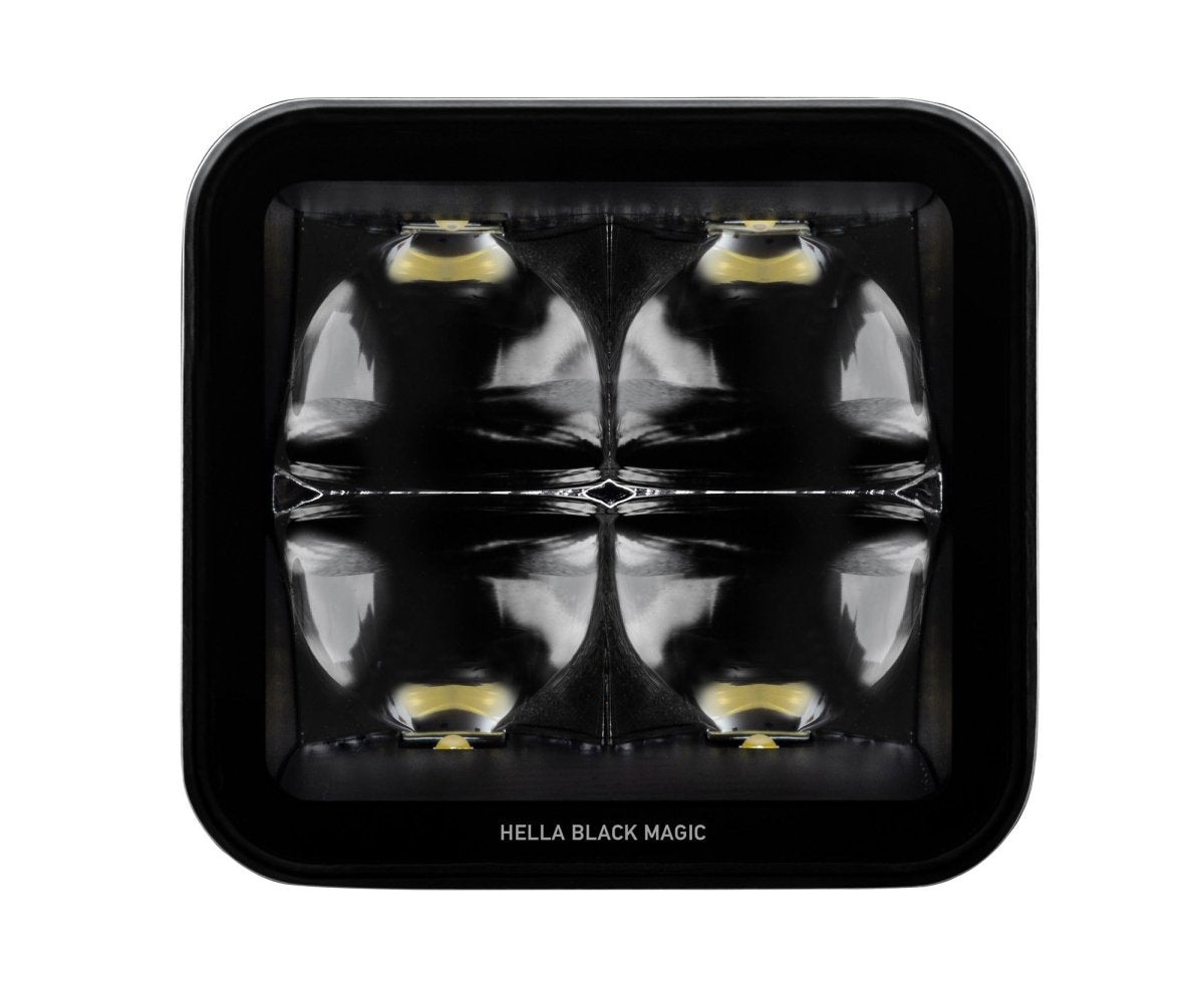 Hella Black Magic Cube Set + Harness 3.2 inchDriving Light1FA 358 176 - 821HellaSRH Lighting