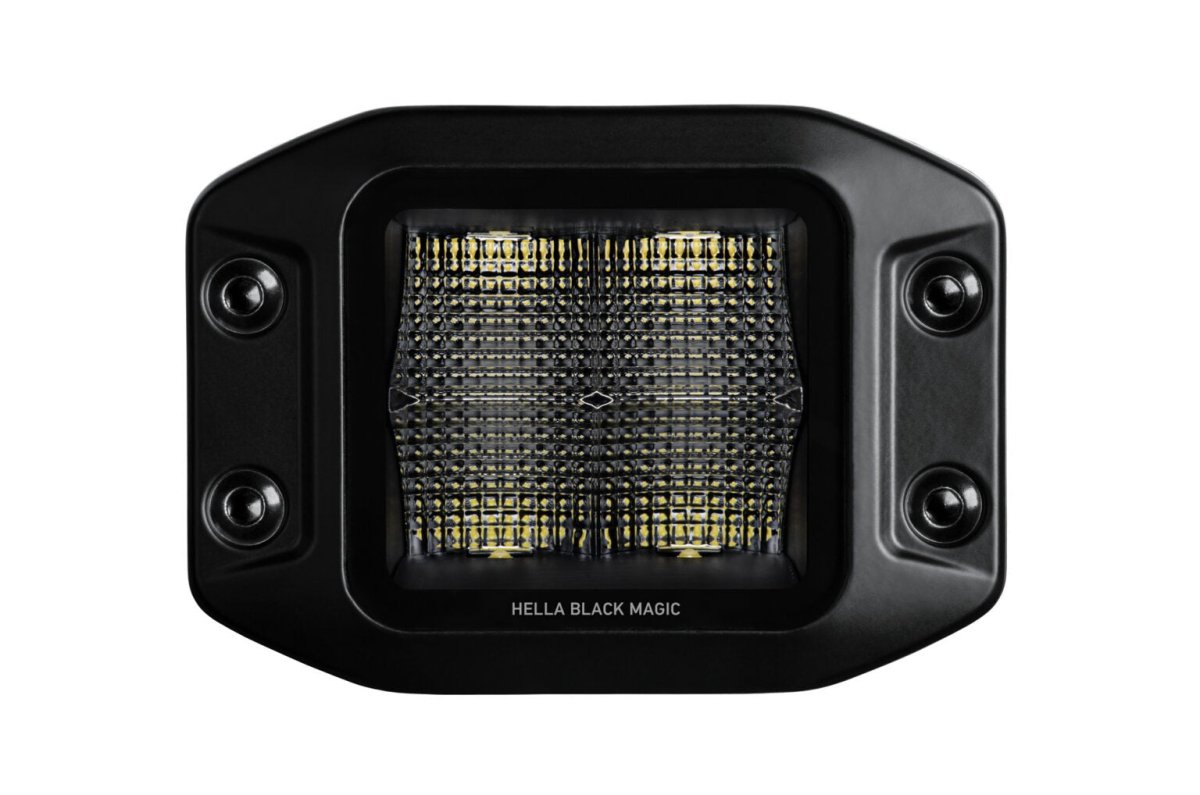 Hella Black Magic Cube Set + Harness 3.2 inchDriving Light1FA 358 176 - 821HellaSRH Lighting