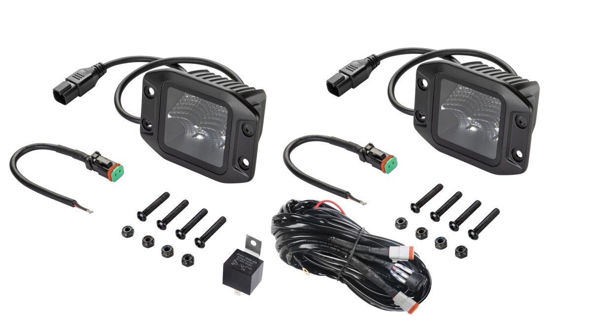 Hella Black Magic Cube Set + Harness 3.2 inchDriving Light1FA 358 176 - 831HellaSRH Lighting