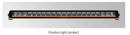 Hella Black Magic Edgeless Pro 20" with Boost and dual colour position light7 "- 20"1FJ 358 236-001HellaSRH Lighting