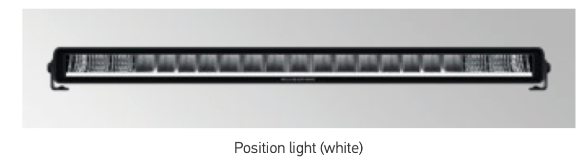 Hella Black Magic Edgeless Pro 20" with Boost and dual colour position light7 "- 20"1FJ 358 236-001HellaSRH Lighting