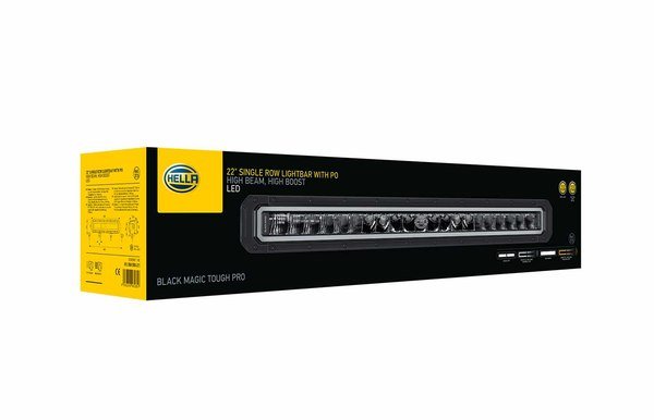 Hella Black Magic Tough Pro 22" light bar (Single Row, Single Module)21 - 32"HellaSRH Lighting