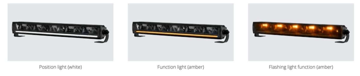 Hella LBE 2 490FL Driving light bar with strobesDual function driving light bar1FE 357 666 - 031HellaSRH Lighting