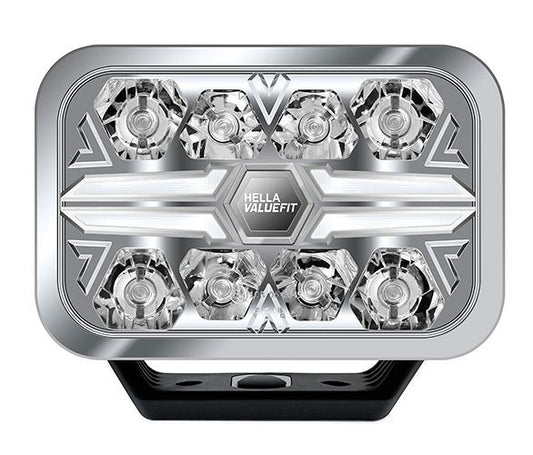 Hella Valuefit Blade Rectangular 9 in. Upright MountDriving Light1FJ 357 199 - 001HellaSRH Lighting