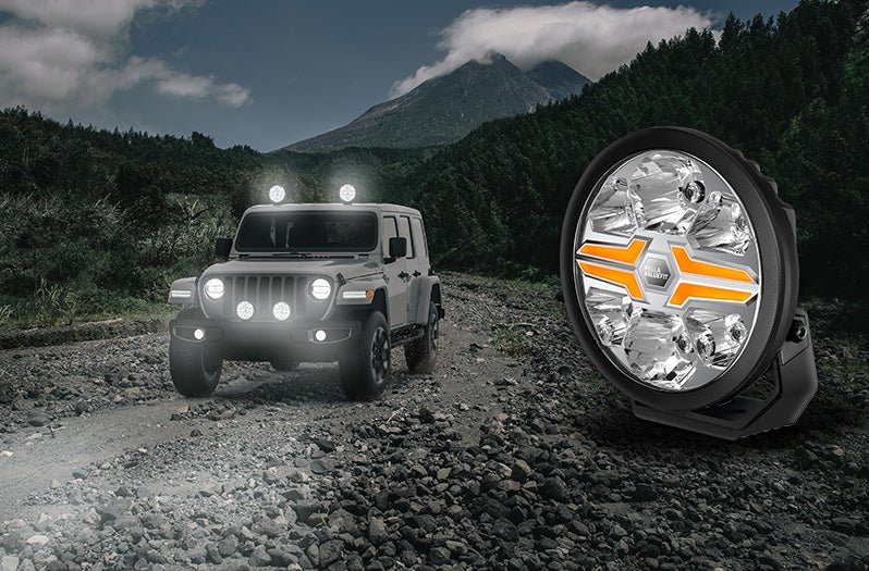 Hella Valuefit Blade Round Driving LightsDriving Light1Fj 357 199 - 071HellaSRH Lighting