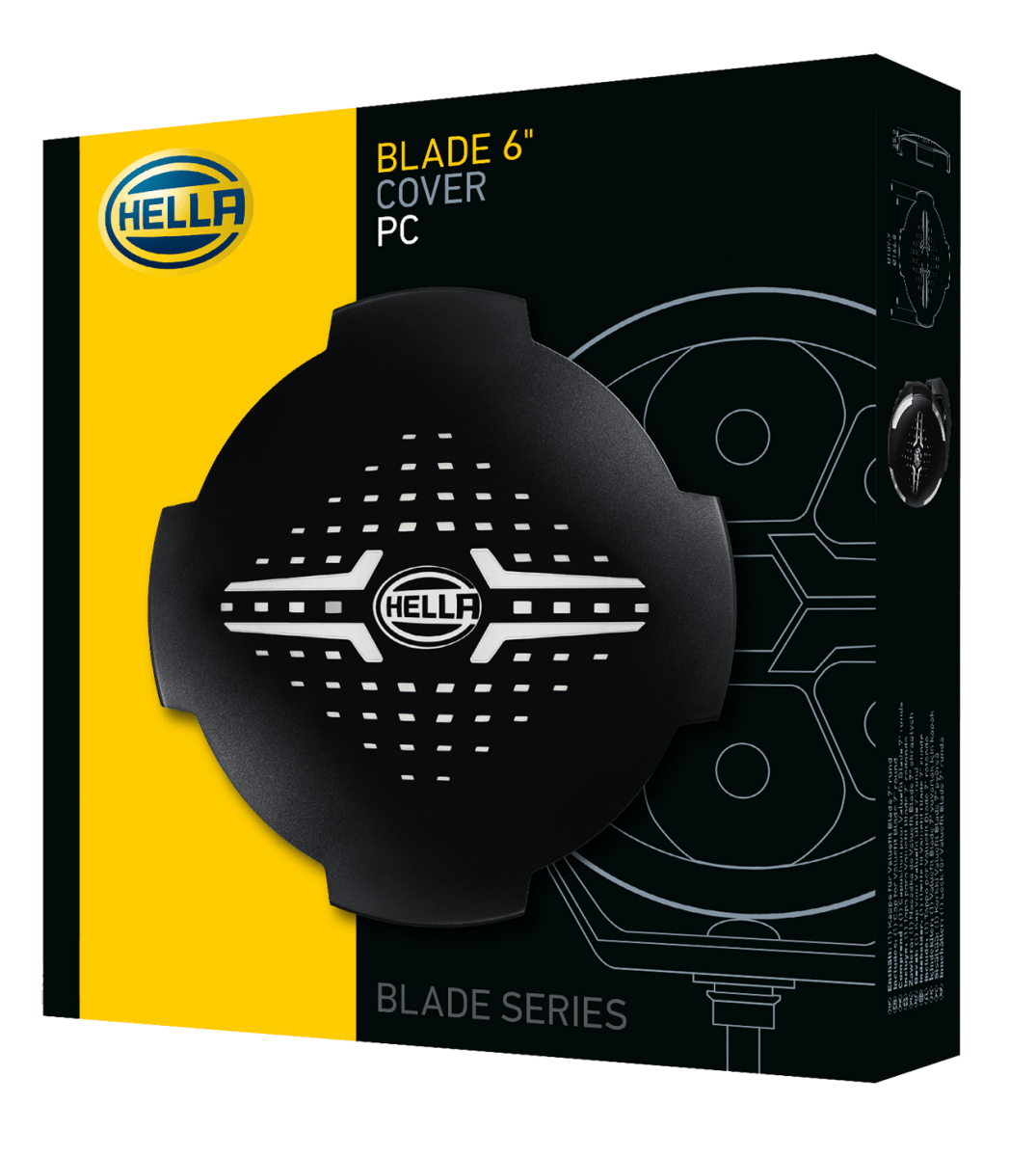 Hella Valuefit Blade Round Driving LightsDriving Light1Fj 357 199 - 071HellaSRH Lighting