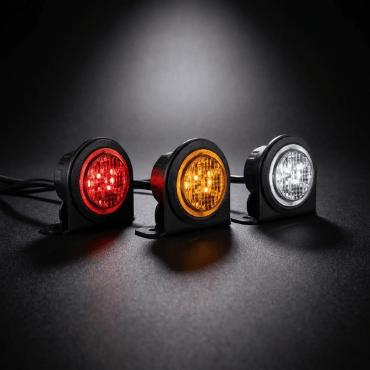 HIL - 310 Covert LED hazard warning light roundLED warning lightHIL-310-WSRH LightingSRH Lighting