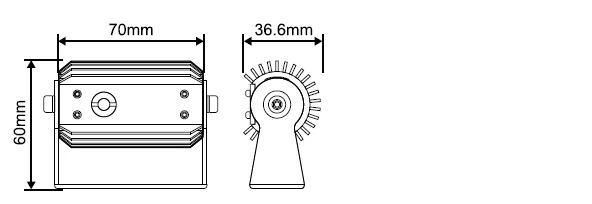 LaserPro - Line exclusion zone lightSafety Zone lightD - FLT625LN - RSRH LightingSRH Lighting