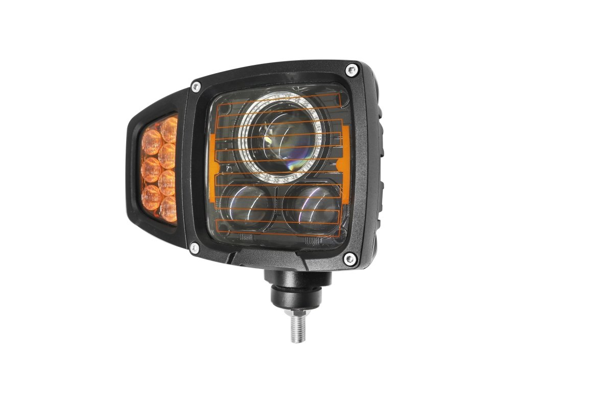 LED Auxiliary headlight assembly with heated lens9127SRH LightingSRH Lighting