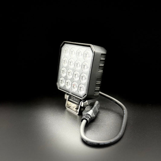 Lunar 3.5" square LED Work Light 12v 24vLuna Series Work Light2100-32TCSSRH LightingSRH Lighting