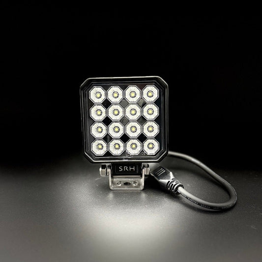 Lunar 3.5" square LED Work Light 12v 24vLuna Series Work Light2100-32TCSSRH LightingSRH Lighting