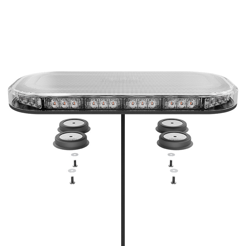 Mini light bar 380mmSize 246 - 399mmMLB380R65BM - VMLED AutolampsSRH Lighting