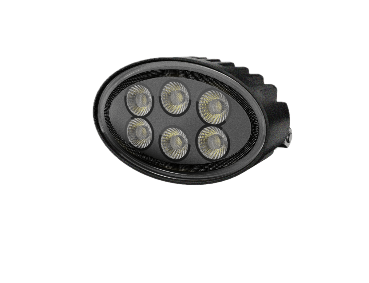 Oval LED work light 30w 2,800m 360 deg. mountDual Mount work light2036WSRH LightingSRH Lighting