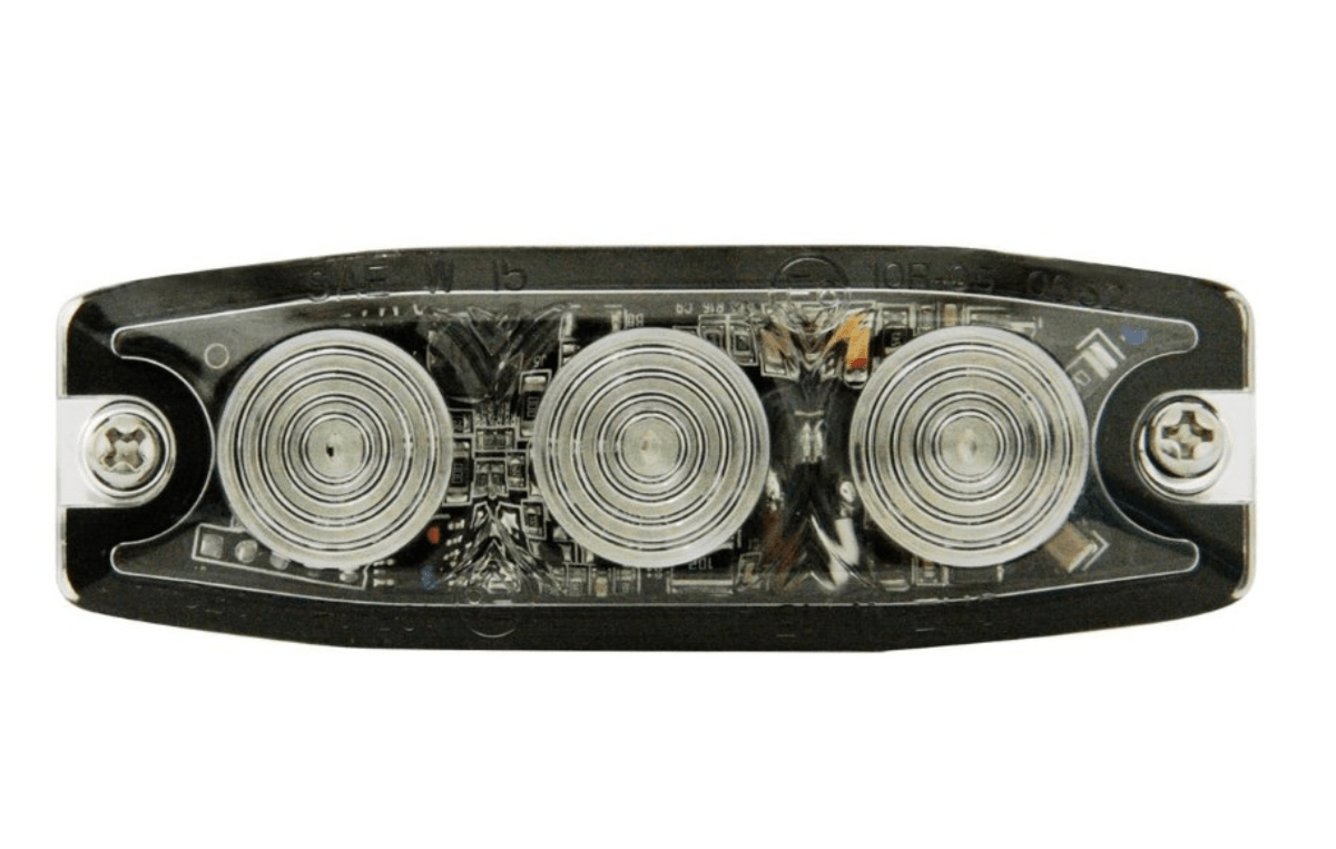 Peterson 3 - way low profile LED amber warning lightLED warning lightSL - 10461Peterson EuropeSRH Lighting