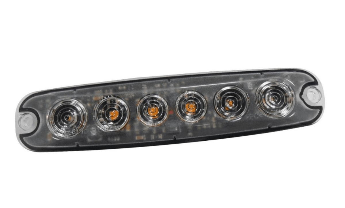 Peterson 6 - way low profile LED amber warning lightLED warning lightSL - 10451Peterson EuropeSRH Lighting