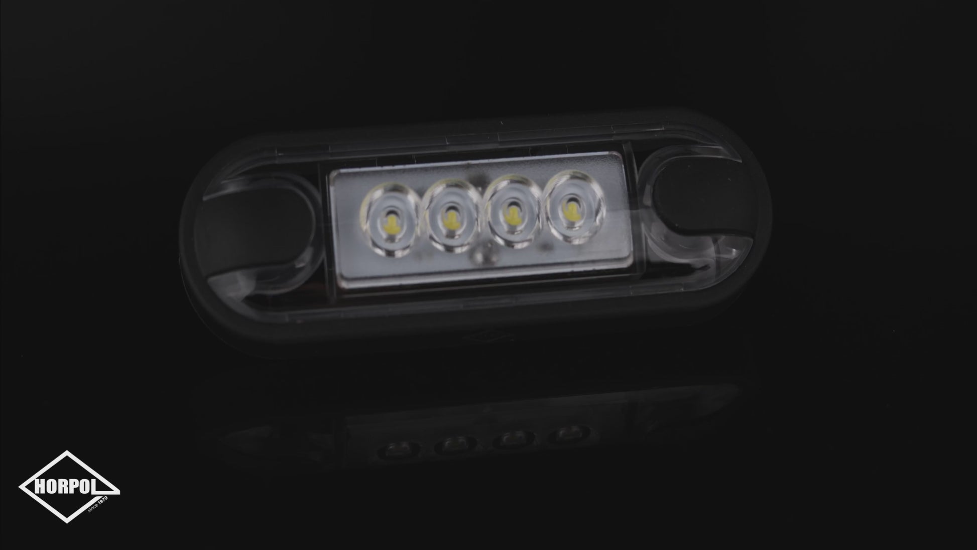 Horpol HOR 158G slim marker lights GRAPHITE