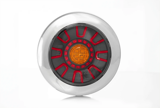 Rear lamp FT - 313 LEDLED Rear LightFT - 313 LED CHROMEFristomSRH Lighting