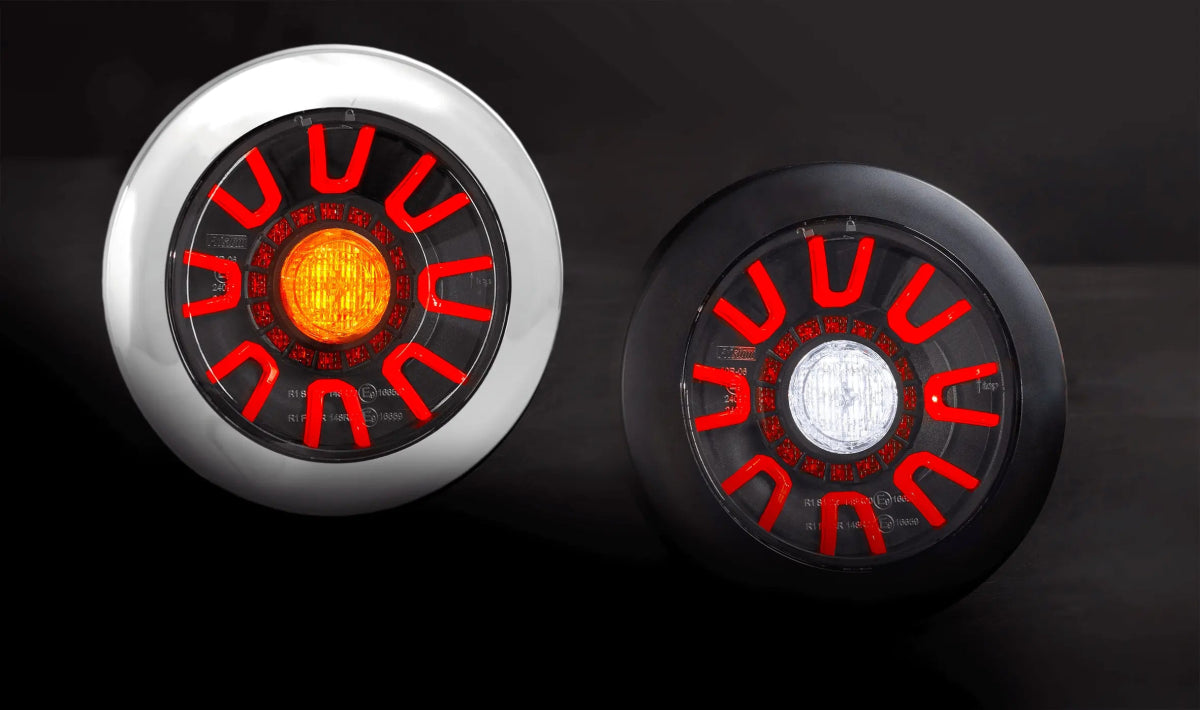 Rear lamp FT - 313 LEDLED Rear LightFT - 313 LED CHROMEFristomSRH Lighting