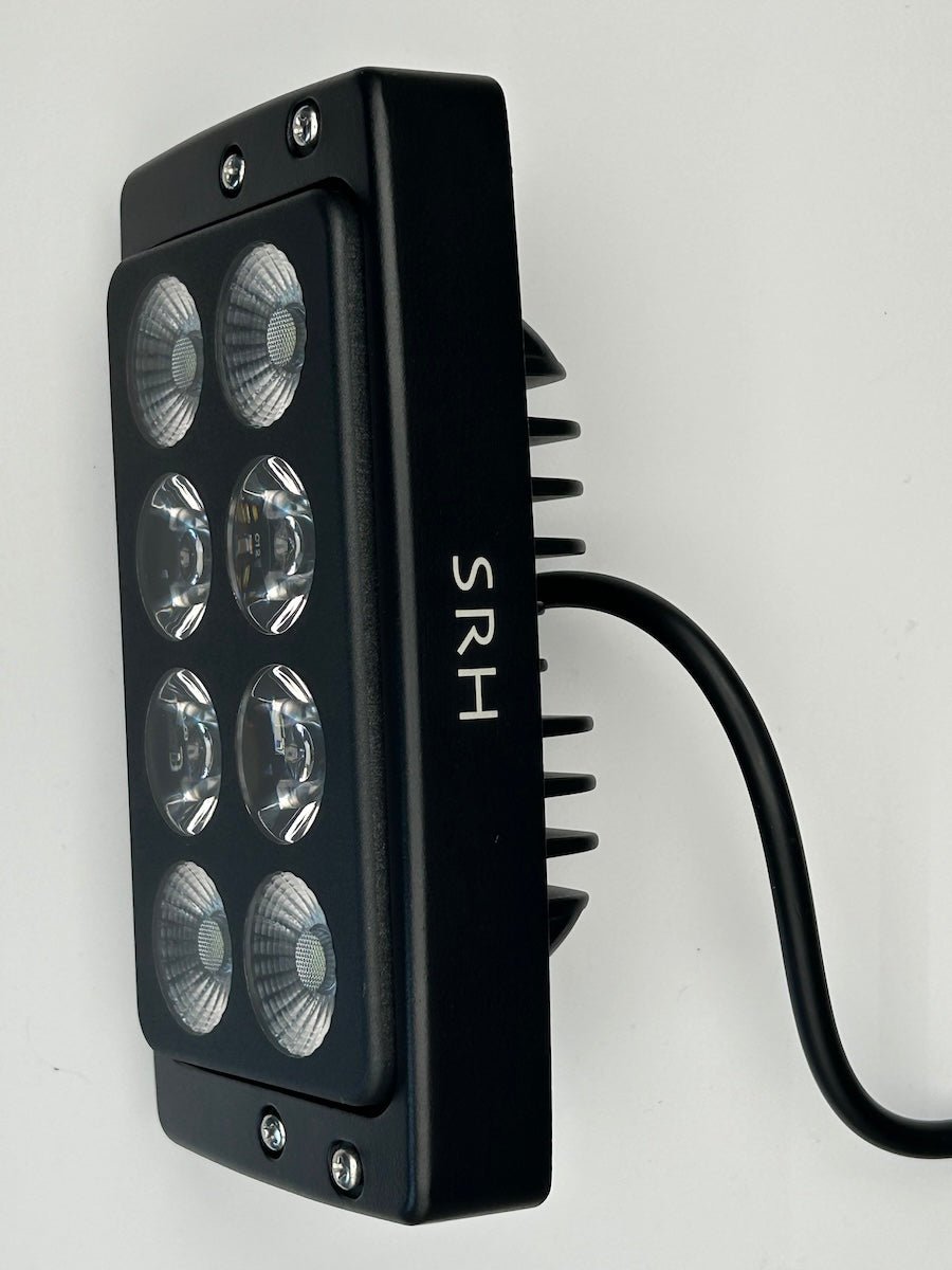 Rectangular LED work light 35w 3,000lm Recess mountRecessed Mount2034W - BSRH LightingSRH Lighting