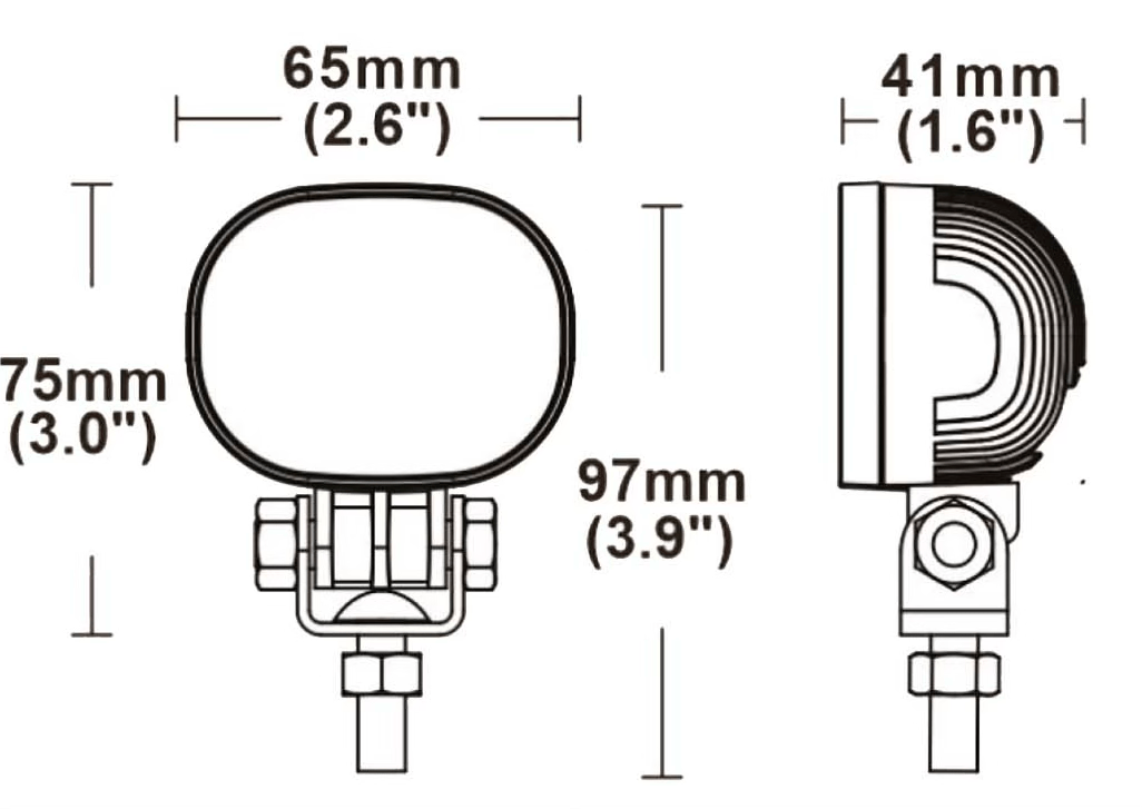 Safety exclusion zone lighting ARCSafety Zone lightFLT622 - RVSWDSRH Lighting