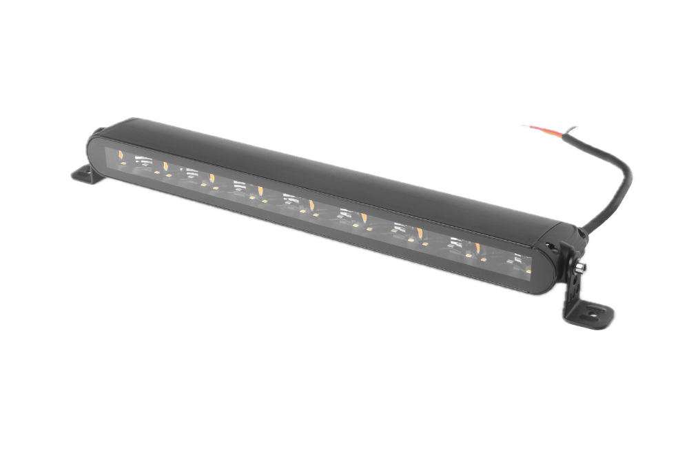 SOLO LED Slim Single Row Light Bar Amber Position7 " - 20"2006W - 16SRH LightingSRH Lighting