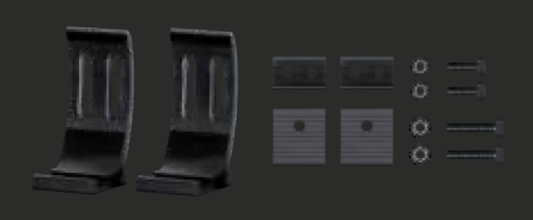 Support bracket for Hella Black Magic TOUGH Double Row barsAccessory8HG 358 176 - 381HellaSRH Lighting