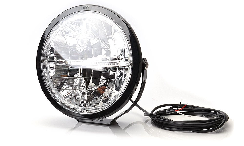 WAS W116 LED round driving light with position lightsDriving Light872.30WASSRH Lighting