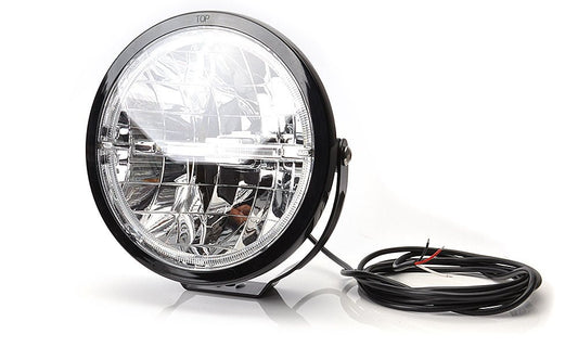 WAS W116 LED round driving light with position lightsDriving Light872.30WASSRH Lighting