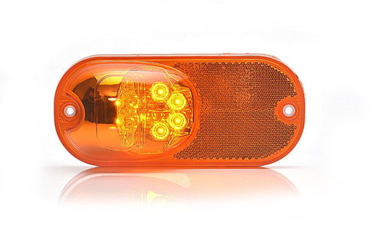 WAS W161 Side marker lamp with direction indicatorMarker Light1152WASSRH Lighting