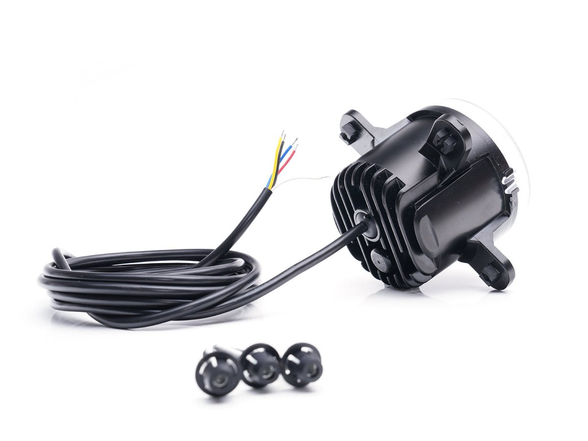 WAS W235 90mm high beam DRL Indicator & side lightAuxiliary Headlamp1669WASSRH Lighting