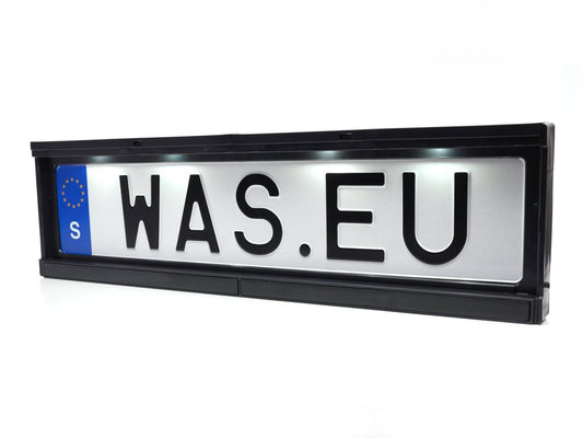 WAS W253 Registration plate frame illuminatedNumber Plate Light2100WASSRH Lighting