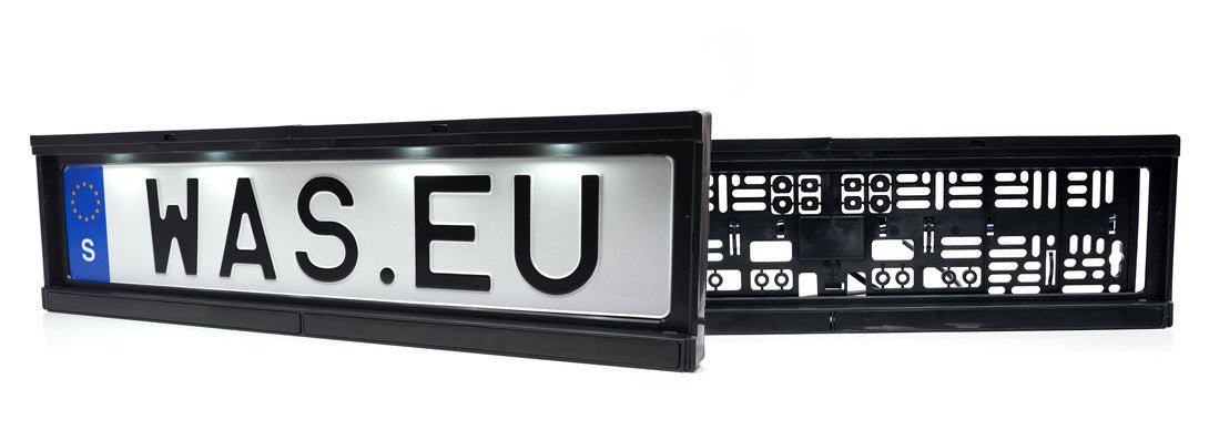 WAS W253 Registration plate frame illuminatedNumber Plate Light2100WASSRH Lighting