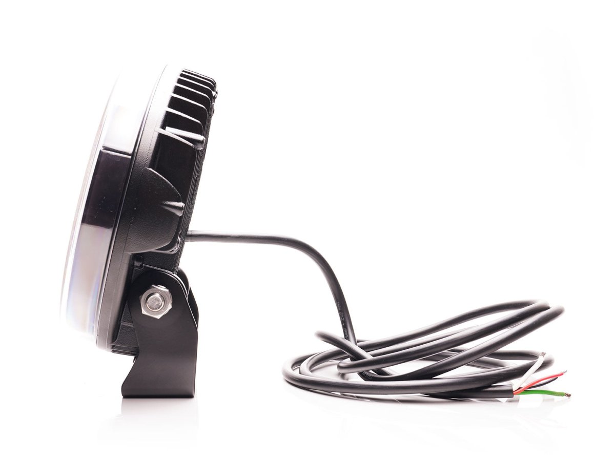 WAS W257 Driving light with position BLACKDriving Light2176 BLACKWASSRH Lighting