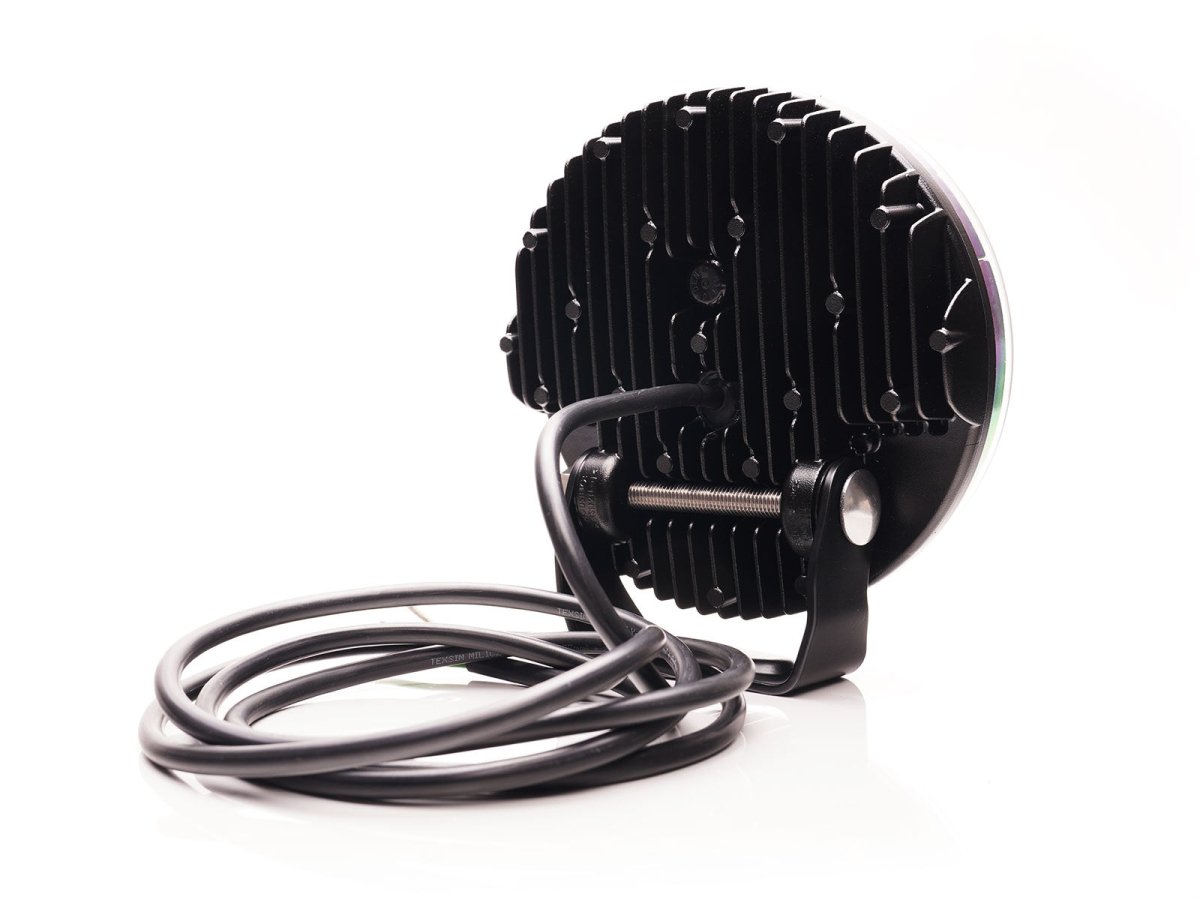 WAS W257 Driving light with position BLACKDriving Light2176 BLACKWASSRH Lighting