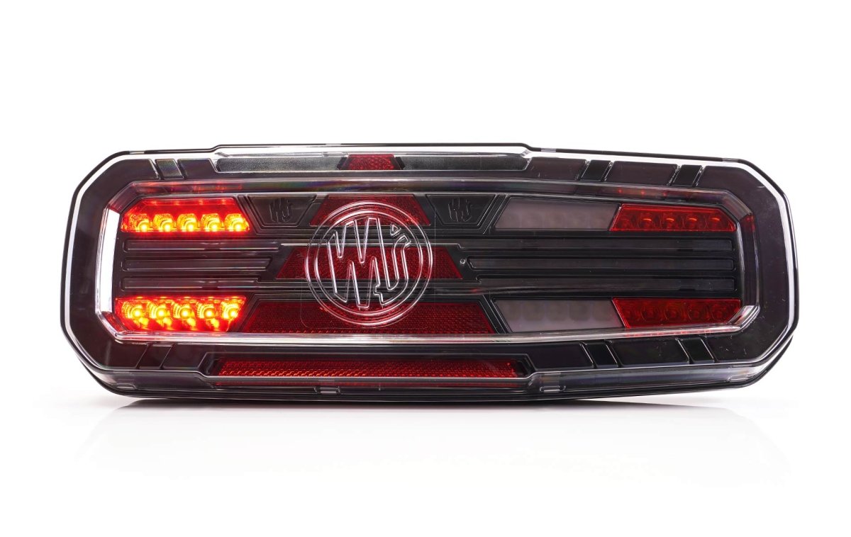 WAS W277 Rear trailer Light with line indicator2368 L BLACK SCHLWASSRH Lighting