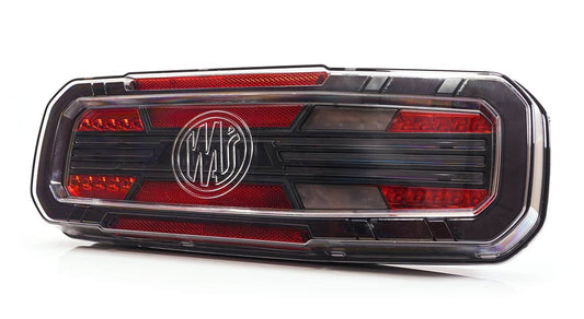 WAS W278 Rear truck Light with Dynamic LINE indicator2388 L NW BLACKWASWAS W278 Rear truck Light with Dynamic LINE indicator