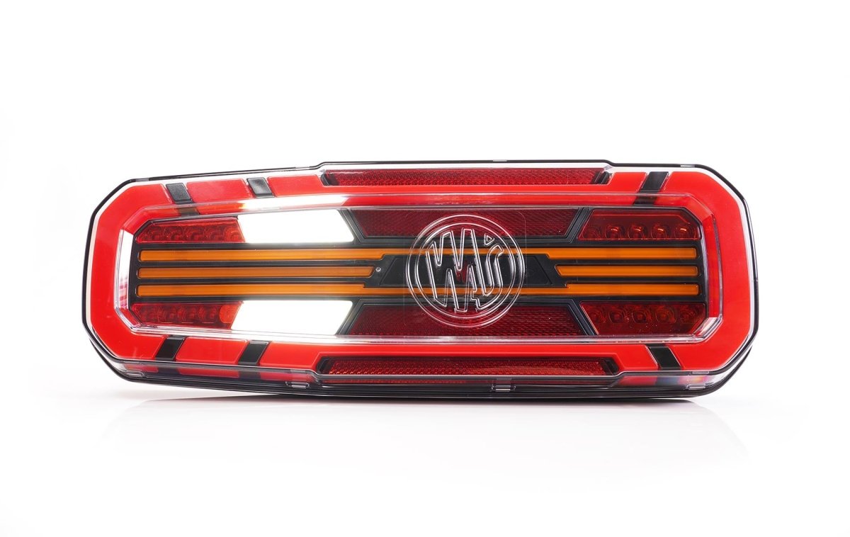 WAS W278 Rear truck Light with Dynamic LINE indicator2388 L NW BLACKWASWAS W278 Rear truck Light with Dynamic LINE indicator