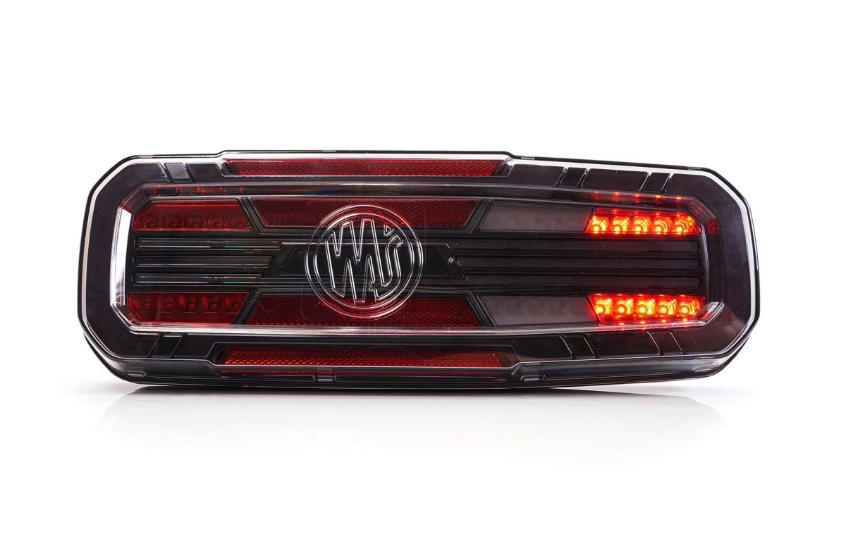 WAS W278 Rear truck Light with Dynamic LINE indicator2388 L NW BLACKWASWAS W278 Rear truck Light with Dynamic LINE indicator