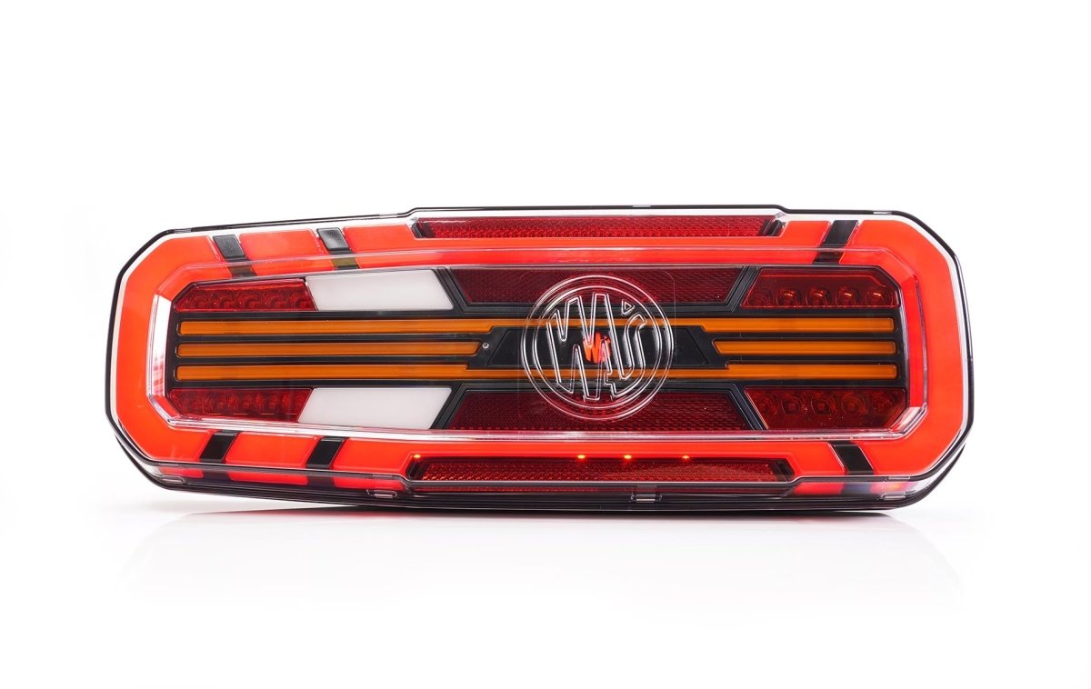 WAS W278 Rear truck Light with Dynamic LINE indicator2388 L NW BLACKWASWAS W278 Rear truck Light with Dynamic LINE indicator